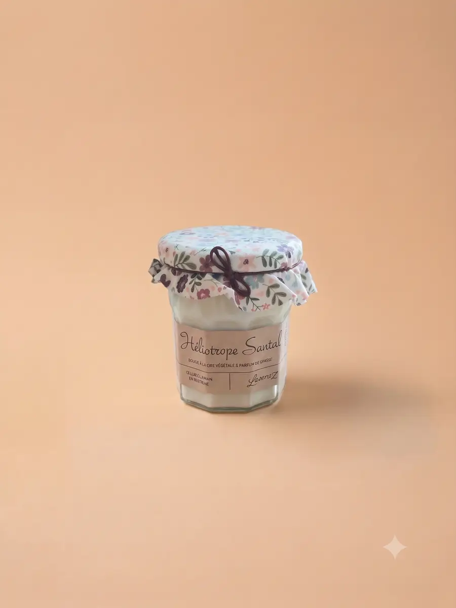 Bougie Heliotrop Santal