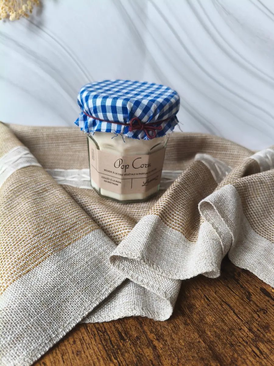 Bougie parfumée POP CORN / 260 Gr